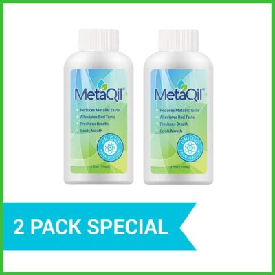 Two 2-oz bottles of MetaQil