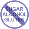 alcohol-free.sugar-free.gluten-free