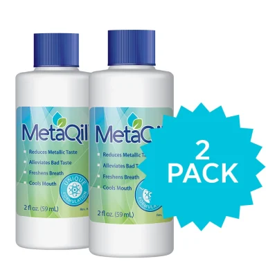 MetaQil 2oz 2pack Metallic taste relief
