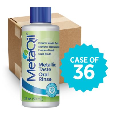 MetaQil 2oz 36 case Metallic taste relief